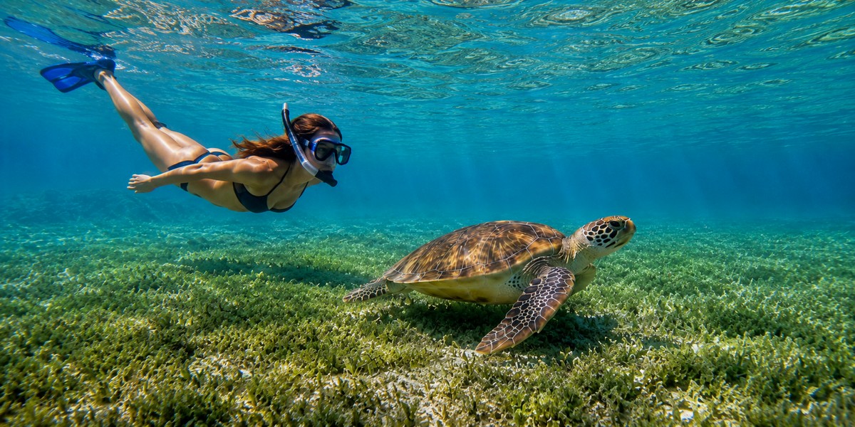 Akumal Sea Turtles: How to Swim With Them and What to Expect