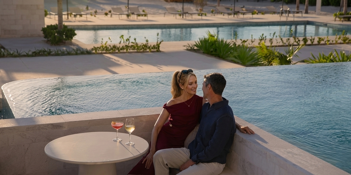 Adults-only курорт Costa Mujeres для сравнения TRS Coral