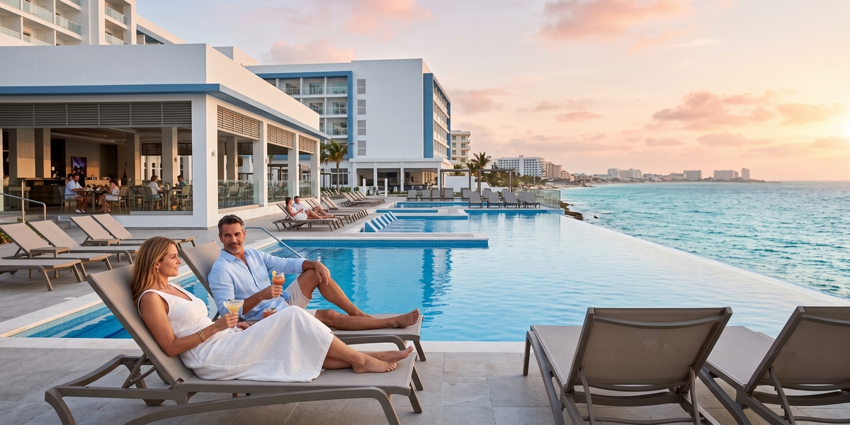Adults-only value all-inclusive resort near Пунта-Канкун visual for Riu Palace Las Americas comparison