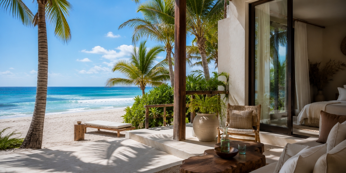 Визуал The Beach Tulum для adults-only beachfront rooms