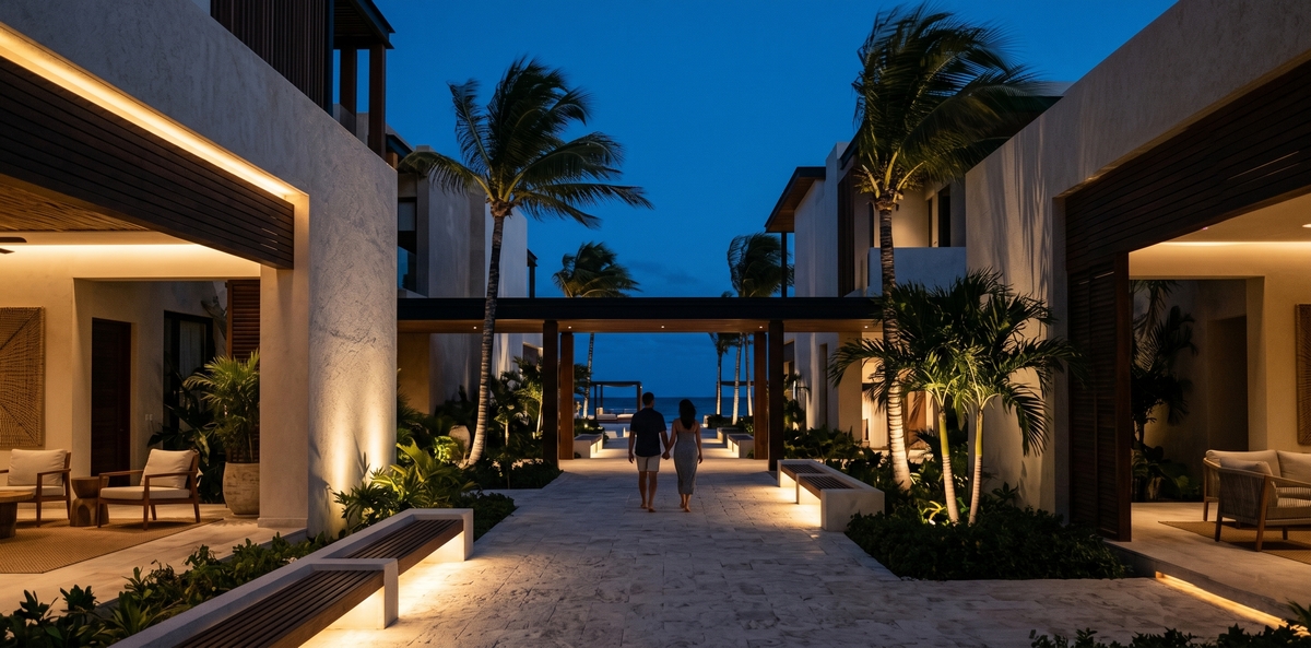 Курорт Плайя-Мухерес для сравнения ATELIER Playa Mujeres