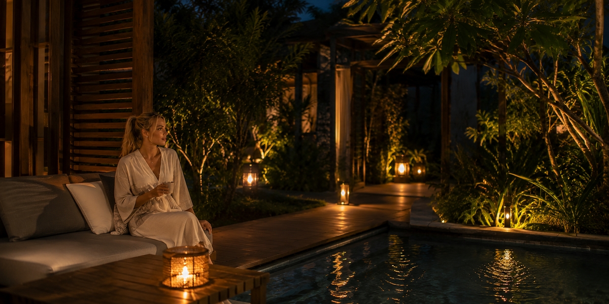 Частная вилла Майякоба для сравнения Banyan Tree Mayakoba