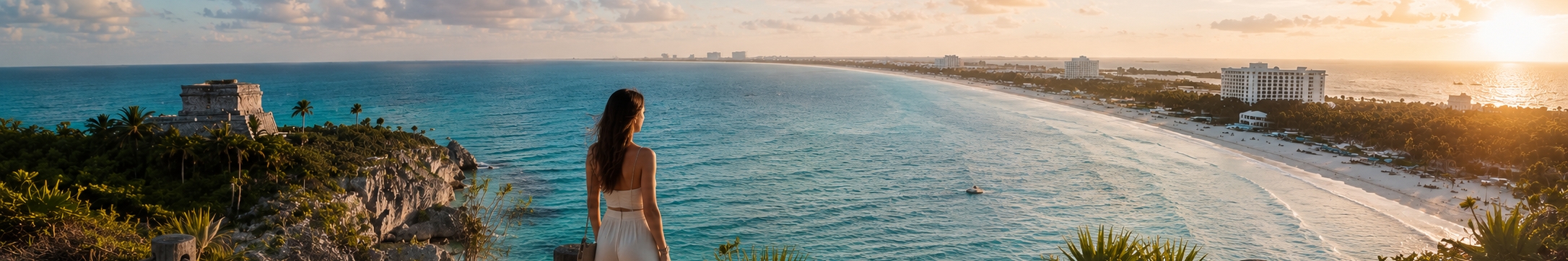 All-inclusive resort beaches in Cancun, the Riviera Maya and Punta Cana compared side by side