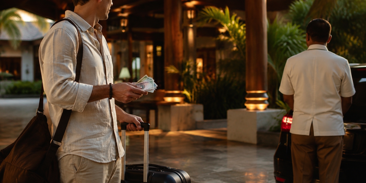 Мелкие купюры песо и travel wallet для чаевых и ежедневных расходов в Мексике