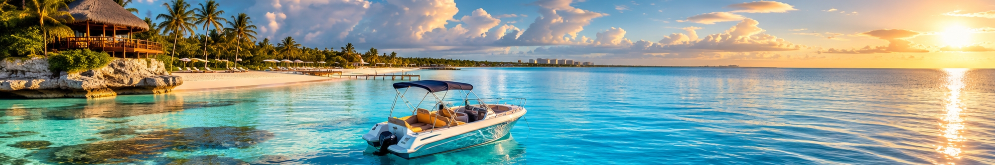 Calm Caribbean water off Cancun where travelers weigh a dolphin swim against wild-marine alternatives