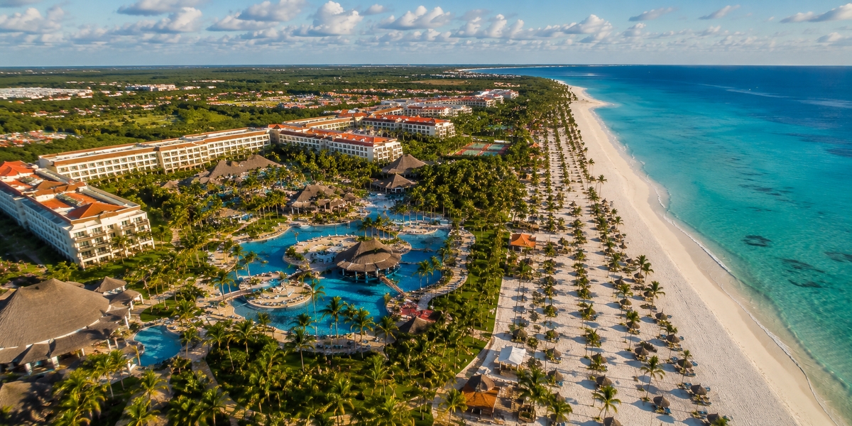 Временная заглушка для Barcelo Bavaro Palace на пляже Баваро
